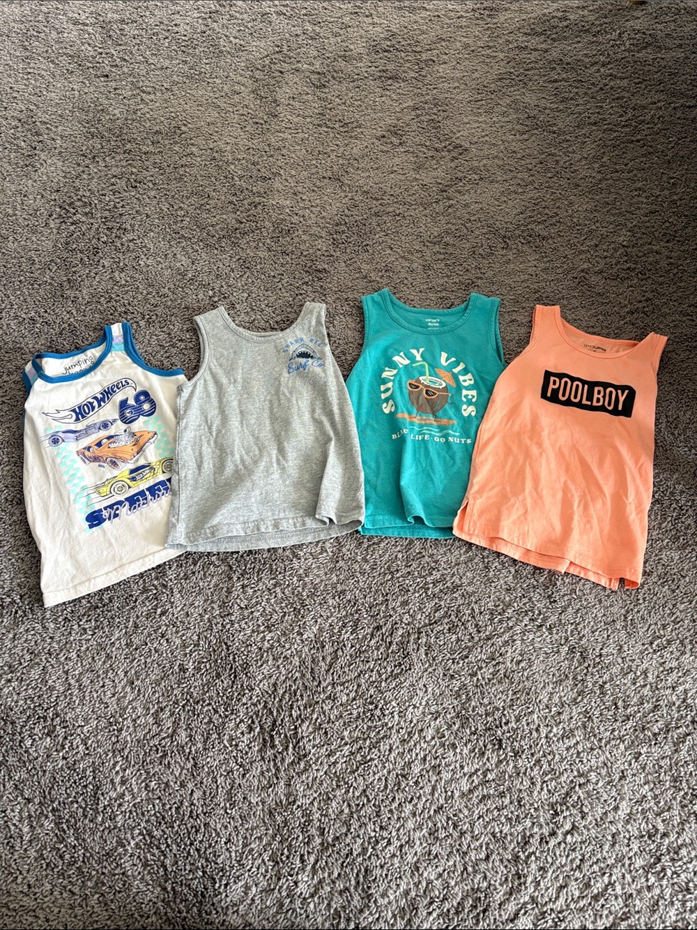 Boys 4T tanks